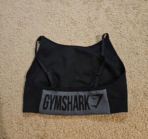 Gymshark Black and Gray Sports Bra